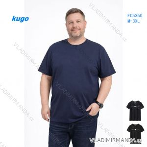 Tričko krátký rukáv pánské nadrozměr (M-3XL) KUGO FC5350