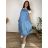 Women's Oversized Knitted Long Sleeve Sweater (S/M ONE SIZE) ITALIAN FASHION IMSN2416125