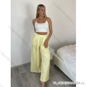Kalhoty dlouhé máslové dámské (S/M/L ONE SIZE) ITALSKÁ MÓDA IMWGB26001