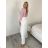 Nohavice dlhé máslové dámske (S/M/L ONE SIZE) TALIANSKA MÓDA IMWGB26001/DUR S/M/L biela