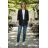 Women's Elegant Oversize Long Sweatpants (S/M/L ONE SIZE) ITALIAN FASHION IMD23634