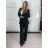Komplet elegantní sako a kalhoty dámské KLARISA (S/M/L ONE SIZE) ITALSKÁ MÓDA IMPLP266377