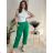 Kalhoty baggy dlouhé s knoflíky dámské (S/M ONE SIZE) ITALSKÁ MÓDA IMD24126