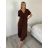 Šaty letní krátký rukáv dámské IRINA (S/M/L ONE SIZE) ITALSKÁ MÓDA IMWBS260001