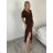Šaty letní krátký rukáv dámské IRINA (S/M/L ONE SIZE) ITALSKÁ MÓDA IMWBS260001
