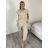 Souprava letní tunika a kalhoty dámská (S/M/L ONE SIZE) ITALSKÁ MÓDA IMSM260000236
