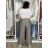 Nohavice letní s opaskom dámske TERNA (S/M/L ONE SIZE) TALIANSKA MÓDA IM426001356/DUR S/M/L svetlo béžová