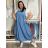 Women's Oversized Knitted Long Sleeve Sweater (S/M ONE SIZE) ITALIAN FASHION IMSN2416125