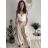 Kalhoty elegantní dámské (S/M/L ONE SIZE) ITALSKÁ MÓDA IMM26M8102