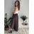 Kalhoty letní háremky dlouhé dámské (S/M/L ONE SIZE) ITALSKÁ MÓDA IMD24199/DUR červená S/M