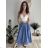 Sukně dlouhá s páskem dámská (S/M/L ONE SIZE) ITALSKÁ MÓDA IMWCP2624300