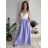 Women's long skirt at the waist for flip flops (UNI S-L) ITALIAN FASHION IM420027 -   zelená khaki -   M / L