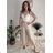Kalhoty letní zavinovací dlouhé oversize dámské GINIE (S/M/L ONE SIZE) ITALSKÁ MÓDA IMD24250
