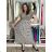 Kurzes Sommerkleid mit Taschen, kurzen Ärmeln, Damengröße Oversize (42/44/46, Einheitsgröße), italienische Mode, IMSM26088