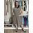 Sommerkleid oval Kurzarm Damen Übergröße (50/52/54 Einheitsgröße) ITALIAN FASHION IM425011
