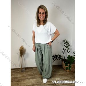 Nohavice letné dámske INGE (S/M/L/XL ONE SIZE) TALIANSKA MÓDA IMC26106