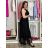 Women's Long Chiffon Short Sleeve Dress (S/M ONE SIZE) ITALIAN FASHION IMWGS231048