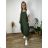 Sleeveless jacket long sleeve (uni sl) ITALIAN Fashion IMC17326  green khaki