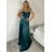 Long summer dress with straps for women (XS/S/M ONE SIZE) ITALIAN FASHION IMPBB24B24780