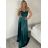 Long summer dress with straps for women (XS/S/M ONE SIZE) ITALIAN FASHION IMPBB24B24780