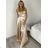 Long summer dress with straps for women (XS/S/M ONE SIZE) ITALIAN FASHION IMPBB24B24780