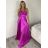 Long summer dress with straps for women (XS/S/M ONE SIZE) ITALIAN FASHION IMPBB24B24780