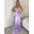 Long summer dress with straps for women (XS/S/M ONE SIZE) ITALIAN FASHION IMPBB24B24780