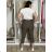 Women's Summer Long Harem Pants (42/44/46 ONE SIZE) ITALIAN FASHION IM424361 S / M / L beige