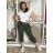 Women's Summer Long Harem Pants (42/44/46 ONE SIZE) ITALIAN FASHION IM424361 S / M / L beige