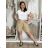 Women's Long Sleeve Shirt Dress (S/M ONE SIZE) ITALIAN FASHION IMWD232607