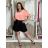 Women's Long Sleeve Shirt Dress (S/M ONE SIZE) ITALIAN FASHION IMWD232607 S / M / L dark blue