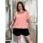 Long Jumpsuit with Pendant 3/4 Long Sleeve Women's Plus Size (50-58) ITALIAN FASHION IMWEC24016