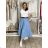 Women's Long Sleeve Shirt Dress (S/M ONE SIZE) ITALIAN FASHION IMWD232607