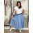 Women's Long Sleeve Shirt Dress (S/M ONE SIZE) ITALIAN FASHION IMWD232607
