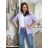 Women's Elegant Oversize Long Sweatpants (S/M/L ONE SIZE) ITALIAN FASHION IMD23634
