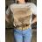 T-Shirt Kurzarm Damen (uni sl) ITALIENISCHE Mode IM518106  weiß