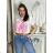 T-shirt short sleeve womens (uni sl) ITALIAN Fashion IM518106  white