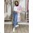 Summer dress oval short sleeve women's oversized (50/52/54 ONE SIZE) ITALIAN FASHION IM425011