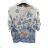 Short Sleeve Shirt Dress women (uni L-2XL) ITALIAN MODA IMS20002
