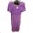 Kurzes Sommerkleid mit Taschen, kurzen Ärmeln, Damengröße Oversize (42/44/46, Einheitsgröße), italienische Mode, IMSM26088