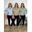 Bunda oversize dlouhý rukáv dámská (S/M/L ONE SIZE) ITALSKÁ MÓDA IMSM260042