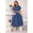 Kleid T-Shirt Tunika Langarm Damen (uni sl) ITALIENISCHE Mode IM118044