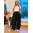 Women's Summer Aladinka Long Pants (S/M/L ONE SIZE) ITALIAN FASHION IMD24029
