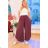 Women's Summer Aladinka Long Pants (S/M/L ONE SIZE) ITALIAN FASHION IMD24029