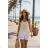 Sommer T-Shirt Damen (uni SL) ITALIENISCHE Mode IMD20358