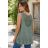 Sommer T-Shirt Damen (uni SL) ITALIENISCHE Mode IMD20358