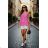 Sommer T-Shirt Damen (uni SL) ITALIENISCHE Mode IMD20358