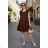 Long sleeve dress womens (uni xs-m) ITALIAN FASHION IM120117