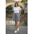 Stretch-Shorts für Damen (S / M ONE SIZE) ITALIAN FASHION IMD22456