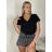 Women's Oversized Long Sleeve Knitted Sweater (S/M ONE SIZE) ITALIAN FASHION IMPTI23NG77001 S / M / L black